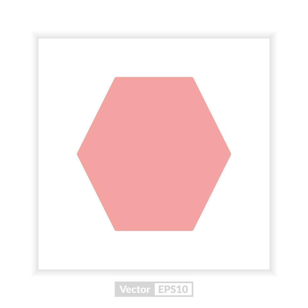 Hexagon gestalten Illustration Vektor Grafik