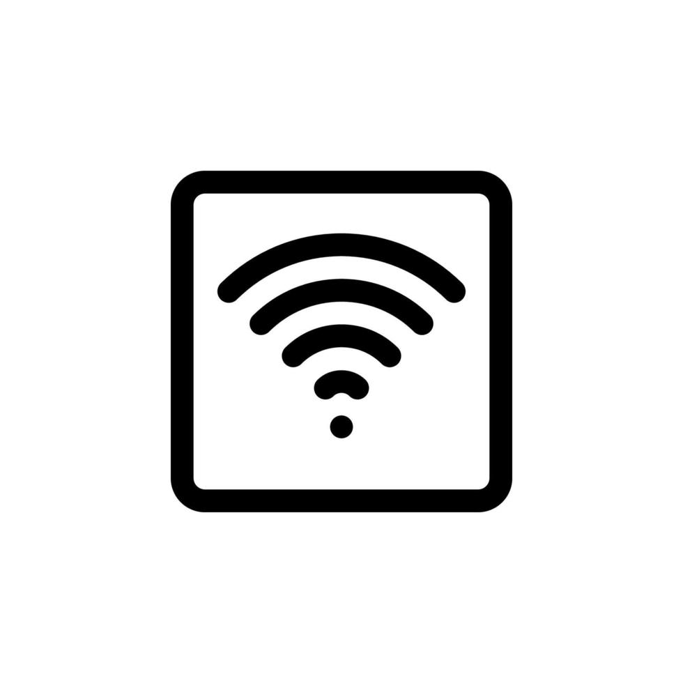 wiFi ikon vektor för några syften