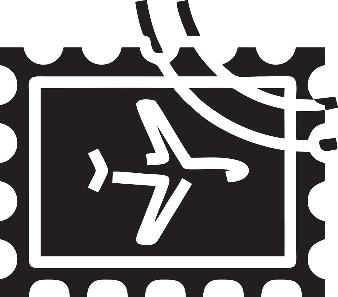 Flugzeug Symbol Symbol Bild Vektor, Illustration von das Flug Luftfahrt im schwarz Bild. eps 10 vektor