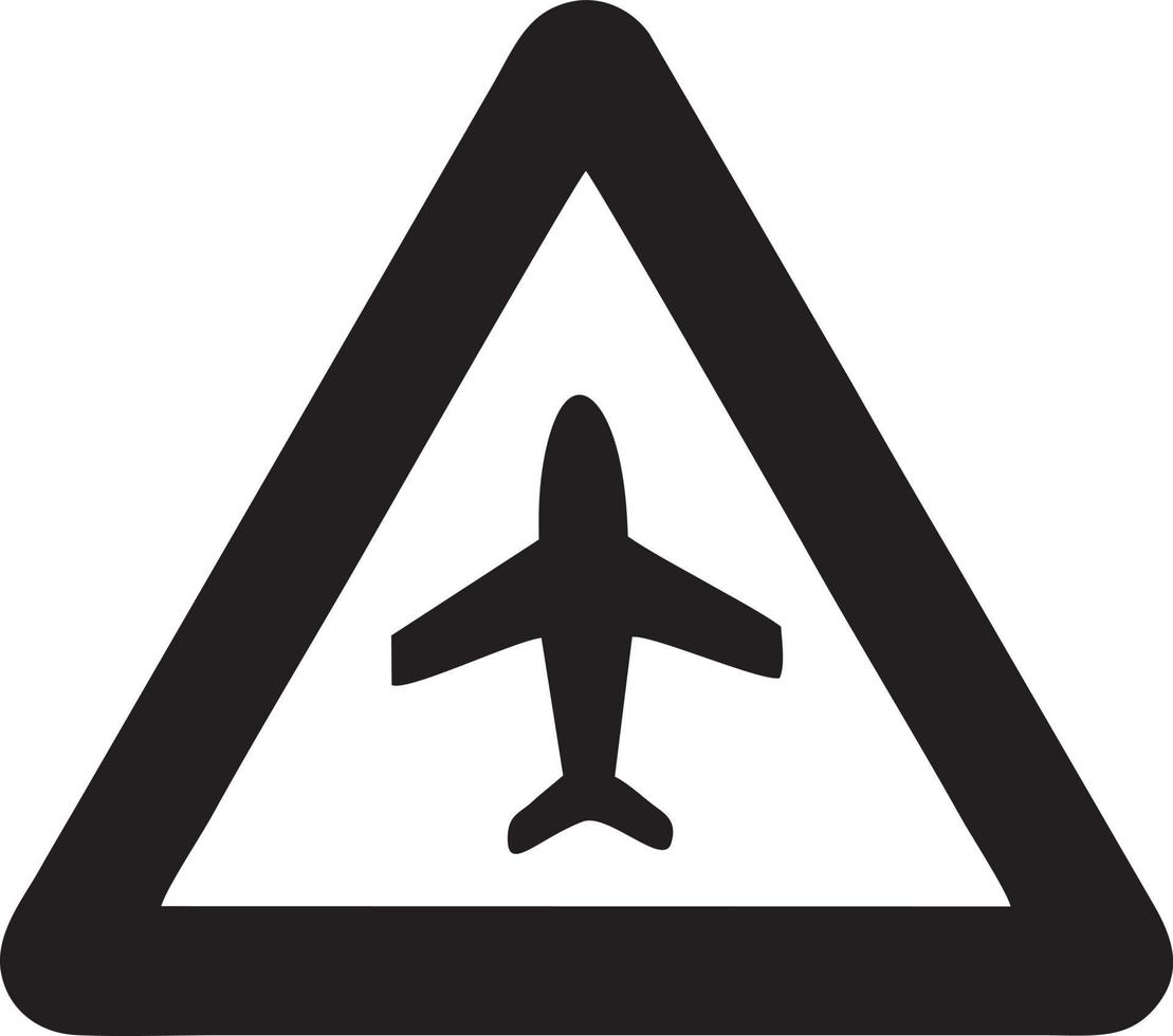 Flugzeug Symbol Symbol Bild Vektor, Illustration von das Flug Luftfahrt im schwarz Bild. eps 10 vektor