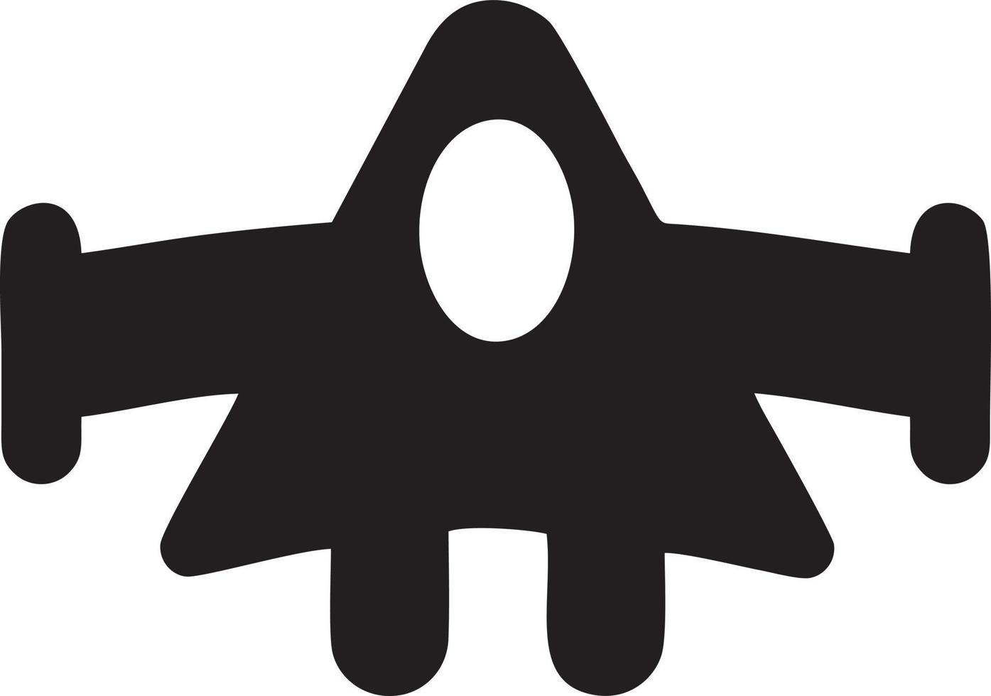 Flugzeug Symbol Symbol Bild Vektor, Illustration von das Flug Luftfahrt im schwarz Bild. eps 10 vektor