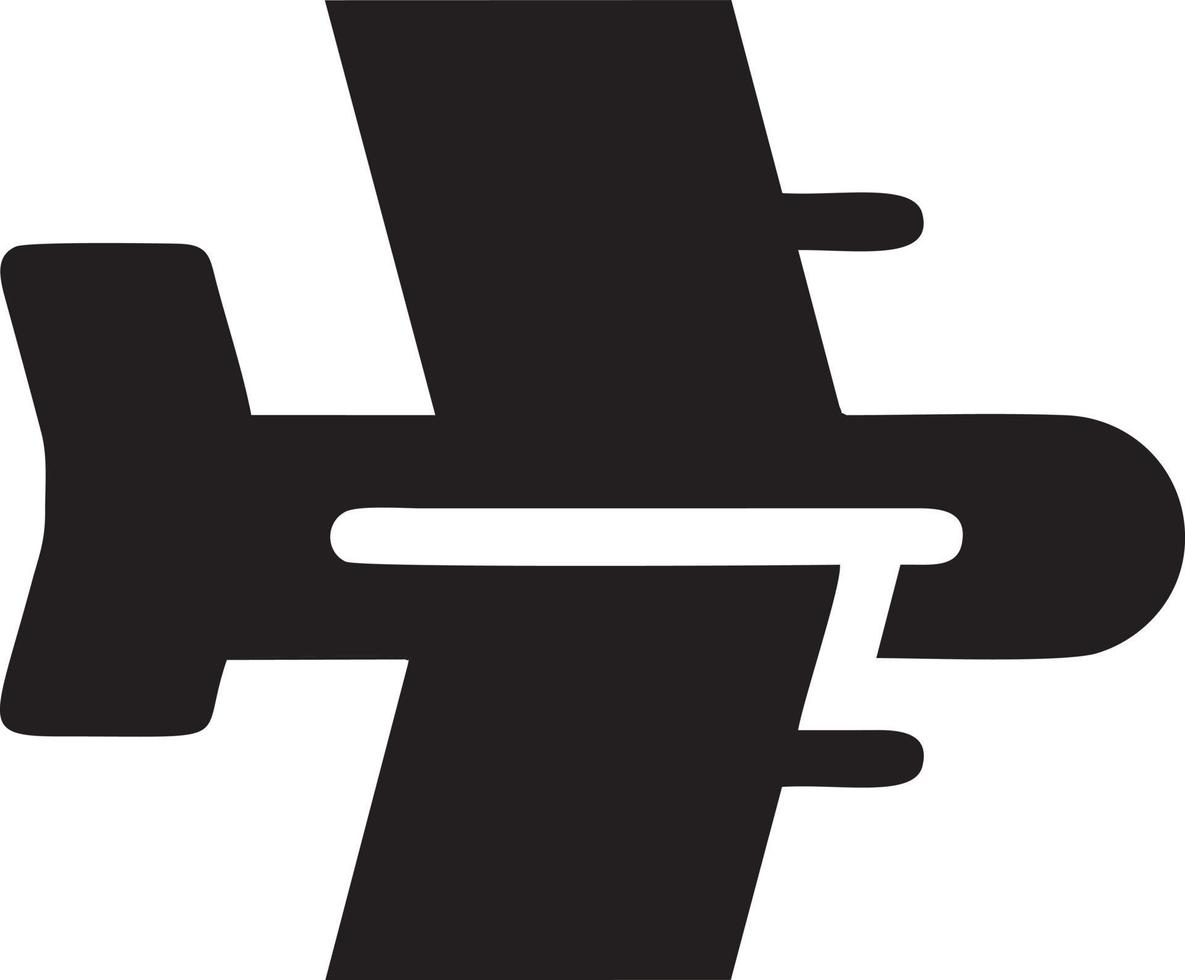 Flugzeug Symbol Symbol Bild Vektor, Illustration von das Flug Luftfahrt im schwarz Bild. eps 10 vektor