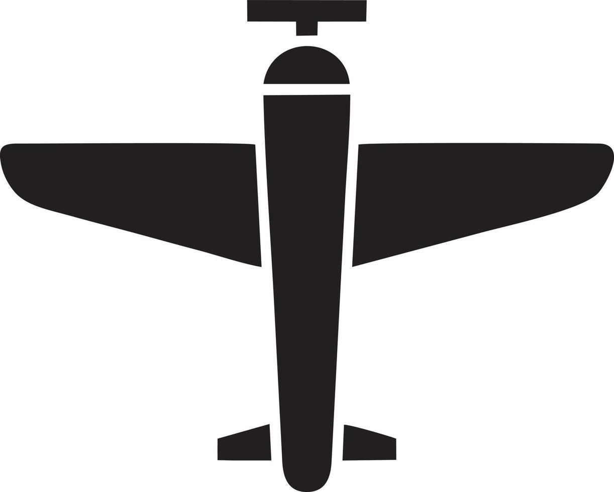 Flugzeug Symbol Symbol Bild Vektor, Illustration von das Flug Luftfahrt im schwarz Bild. eps 10 vektor