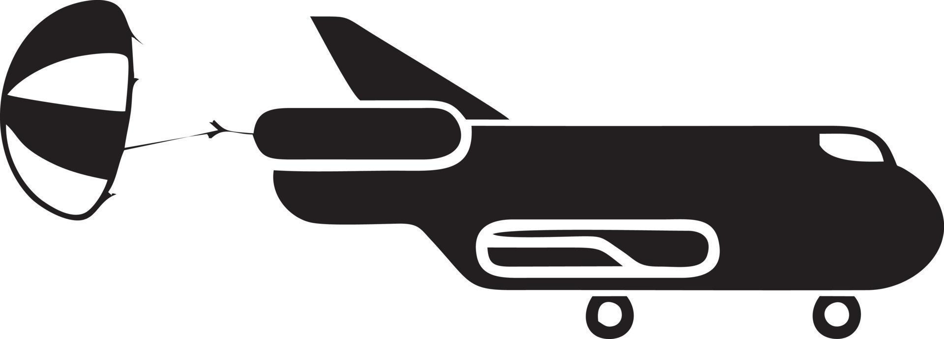 Flugzeug Symbol Symbol Bild Vektor, Illustration von das Flug Luftfahrt im schwarz Bild. eps 10 vektor