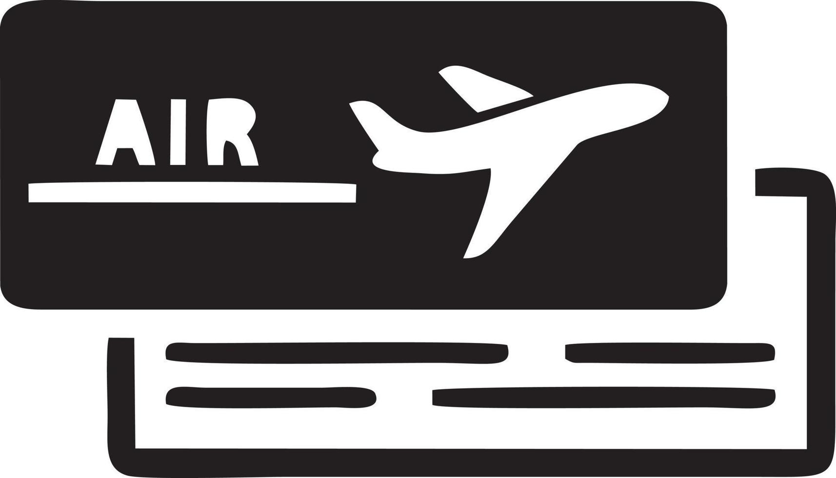 Flugzeug Symbol Symbol Bild Vektor, Illustration von das Flug Luftfahrt im schwarz Bild. eps 10 vektor