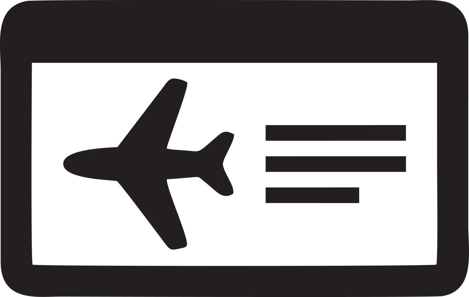 Flugzeug Symbol Symbol Bild Vektor, Illustration von das Flug Luftfahrt im schwarz Bild. eps 10 vektor