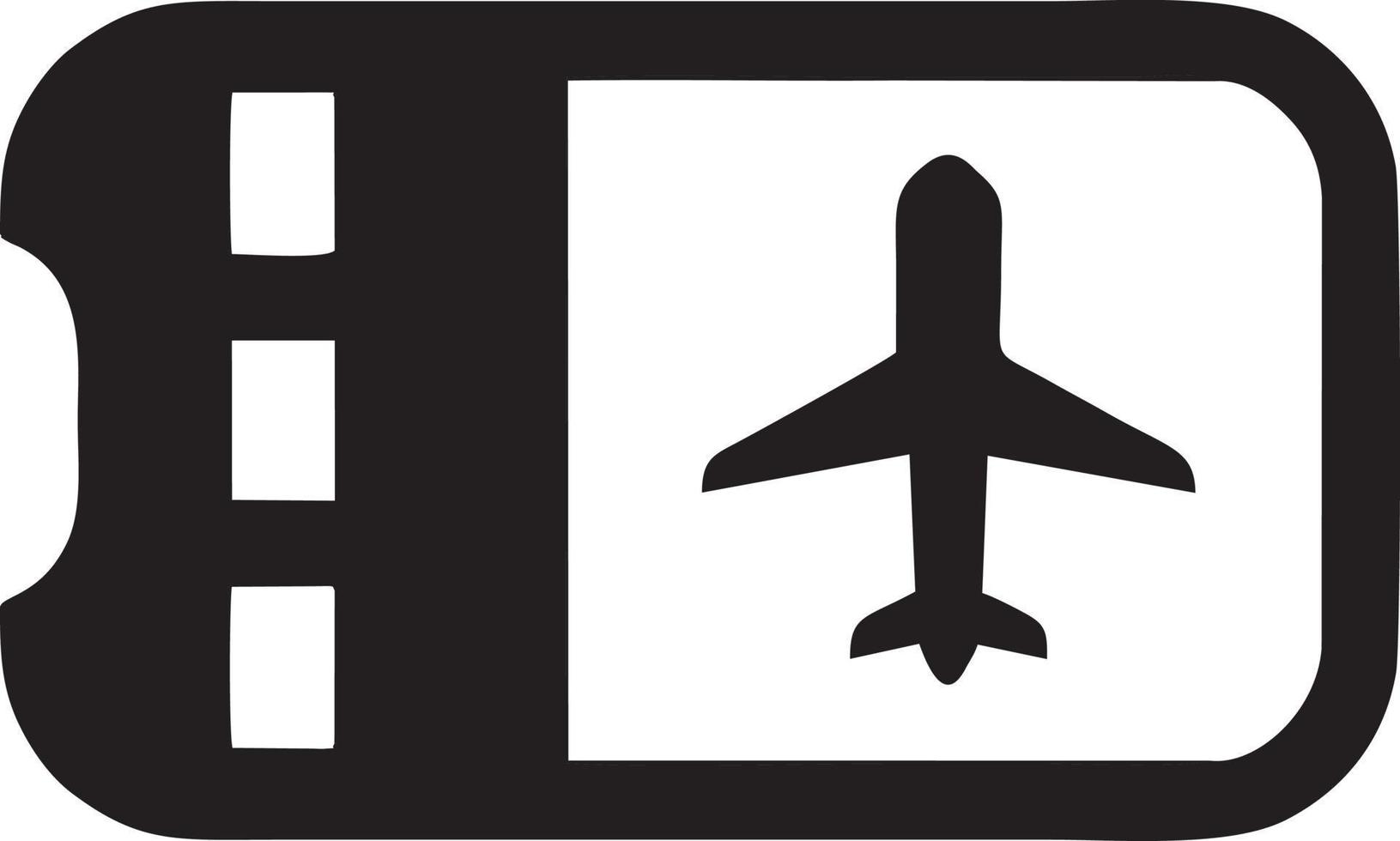 Flugzeug Symbol Symbol Bild Vektor, Illustration von das Flug Luftfahrt im schwarz Bild. eps 10 vektor