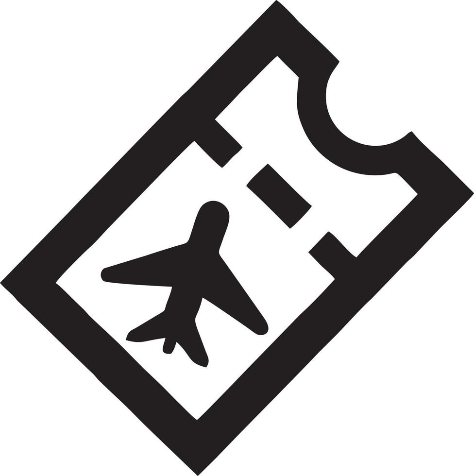 Flugzeug Symbol Symbol Bild Vektor, Illustration von das Flug Luftfahrt im schwarz Bild. eps 10 vektor