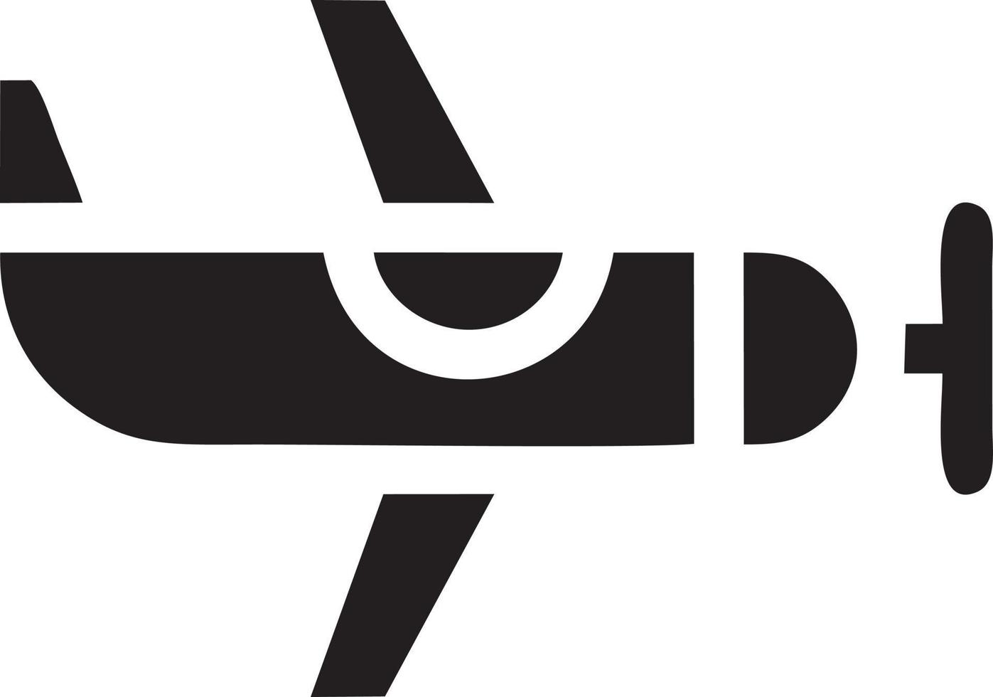 Flugzeug Symbol Symbol Bild Vektor, Illustration von das Flug Luftfahrt im schwarz Bild. eps 10 vektor