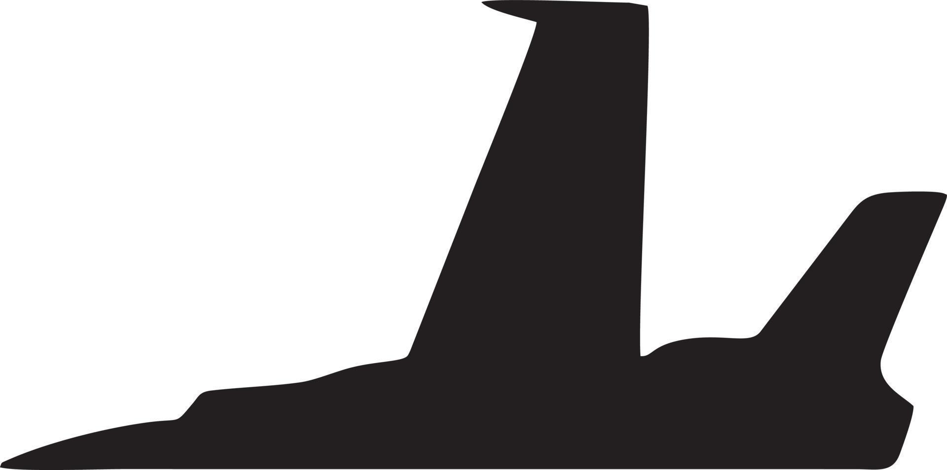 Flugzeug Symbol Symbol Bild Vektor, Illustration von das Flug Luftfahrt im schwarz Bild. eps 10 vektor