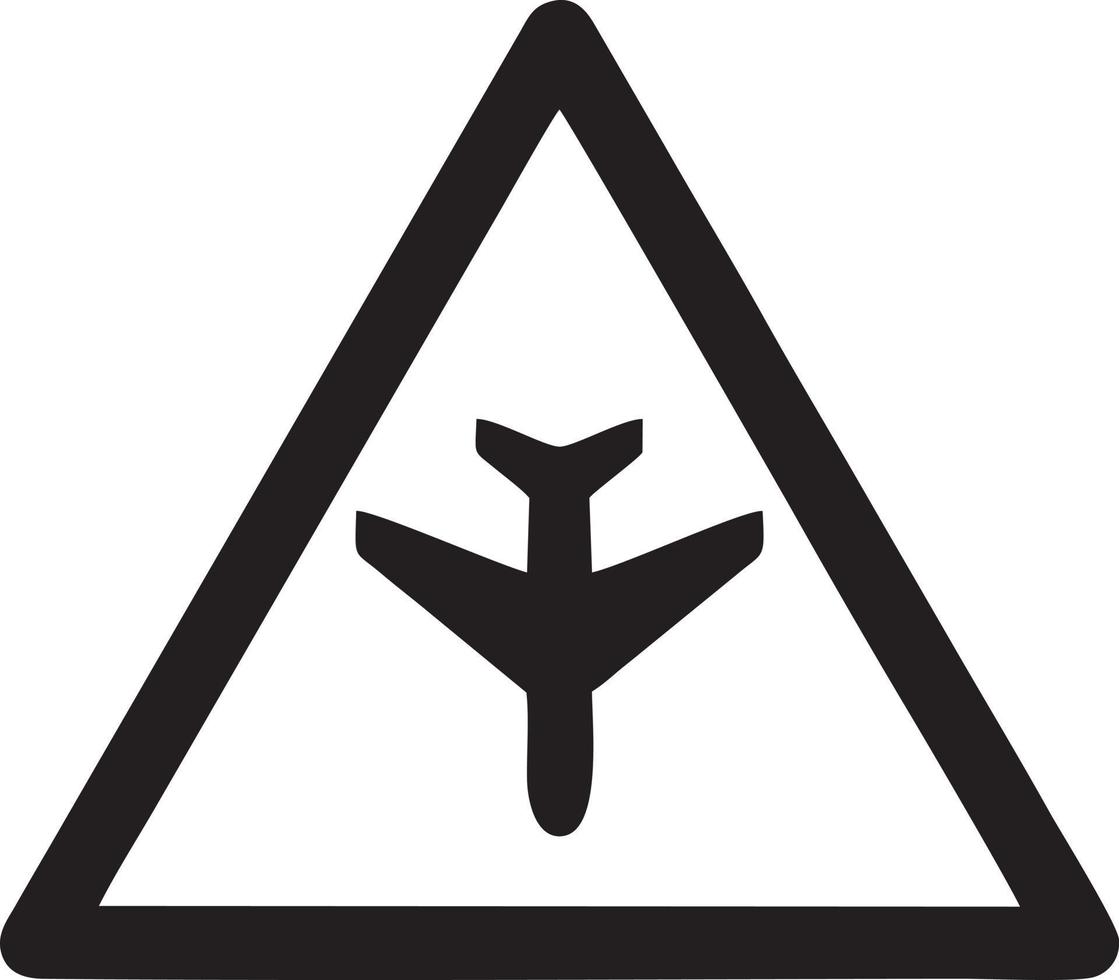 Flugzeug Symbol Symbol Bild Vektor, Illustration von das Flug Luftfahrt im schwarz Bild. eps 10 vektor