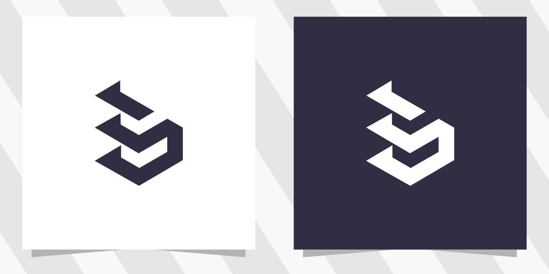 Brief eb Sein Logo Design vektor