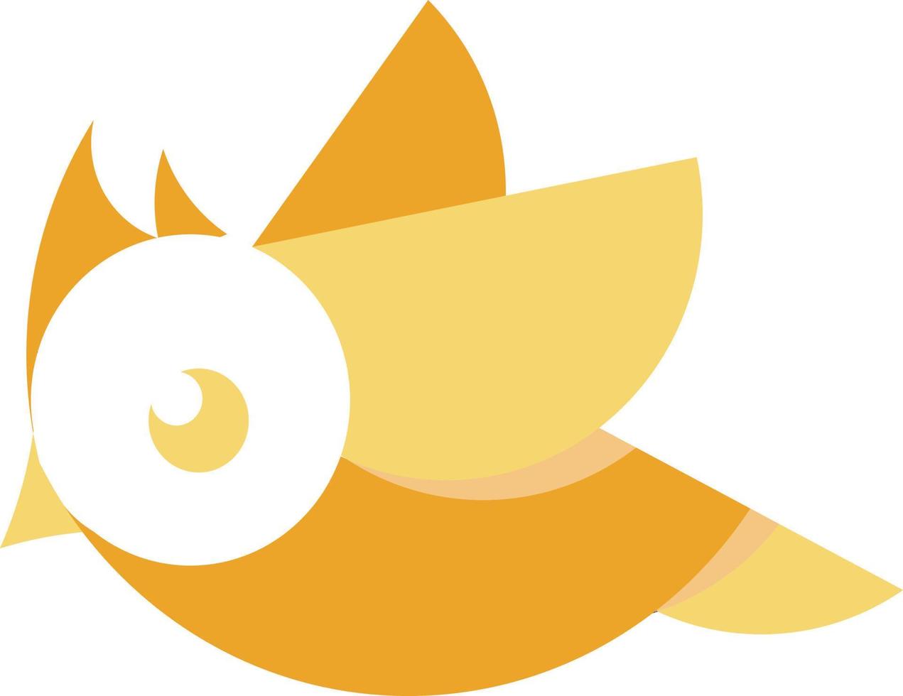 golden Verhältnis Vogel Logo vektor