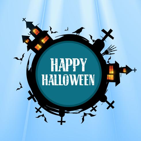 kreativ halloween design vektor