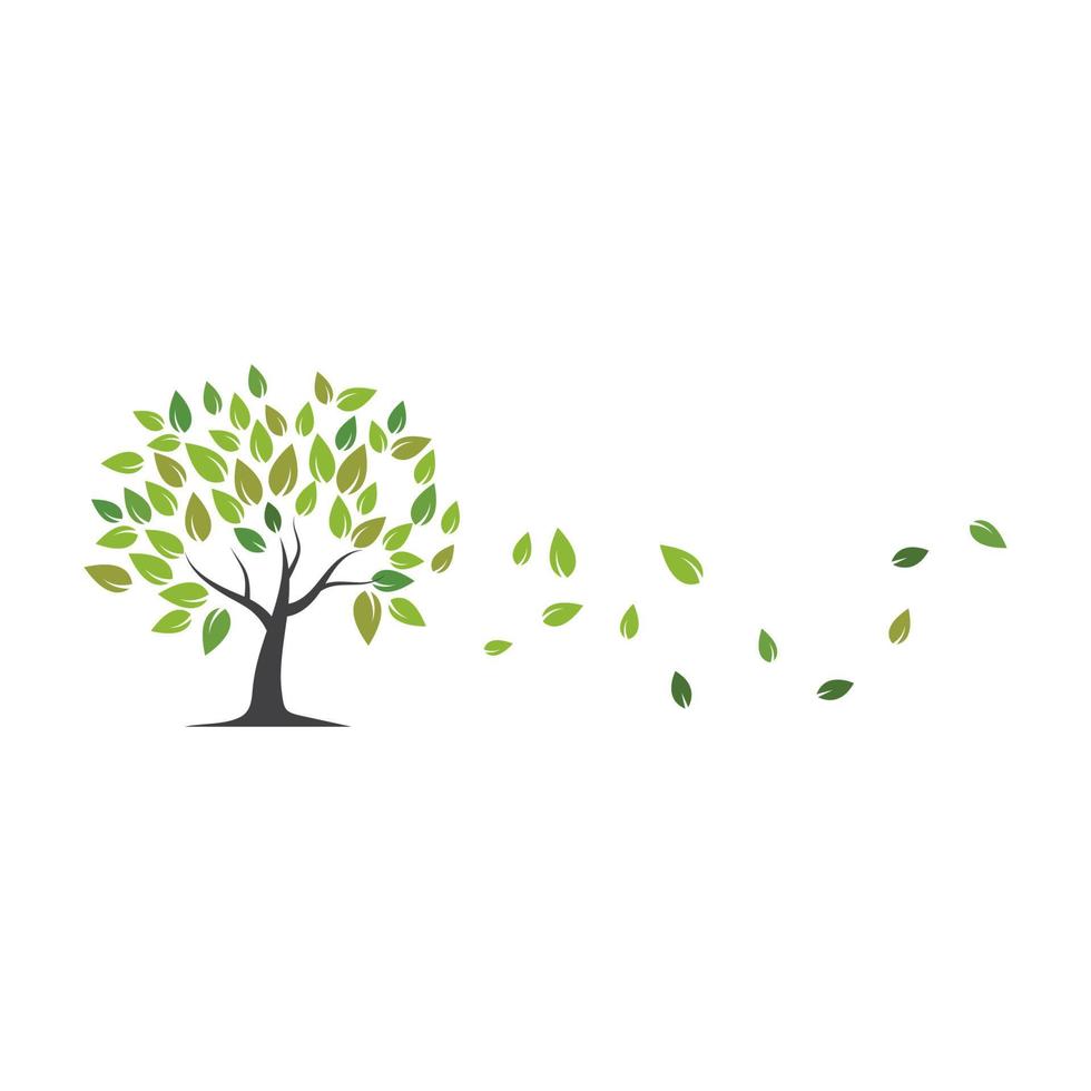 träd logotyp mall vektor illustration