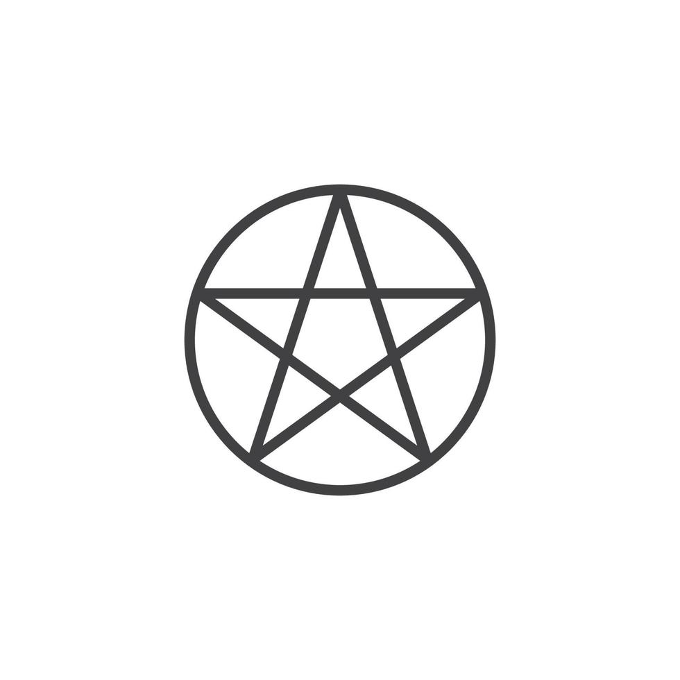 Star Vektor Symbol Logo Illustration