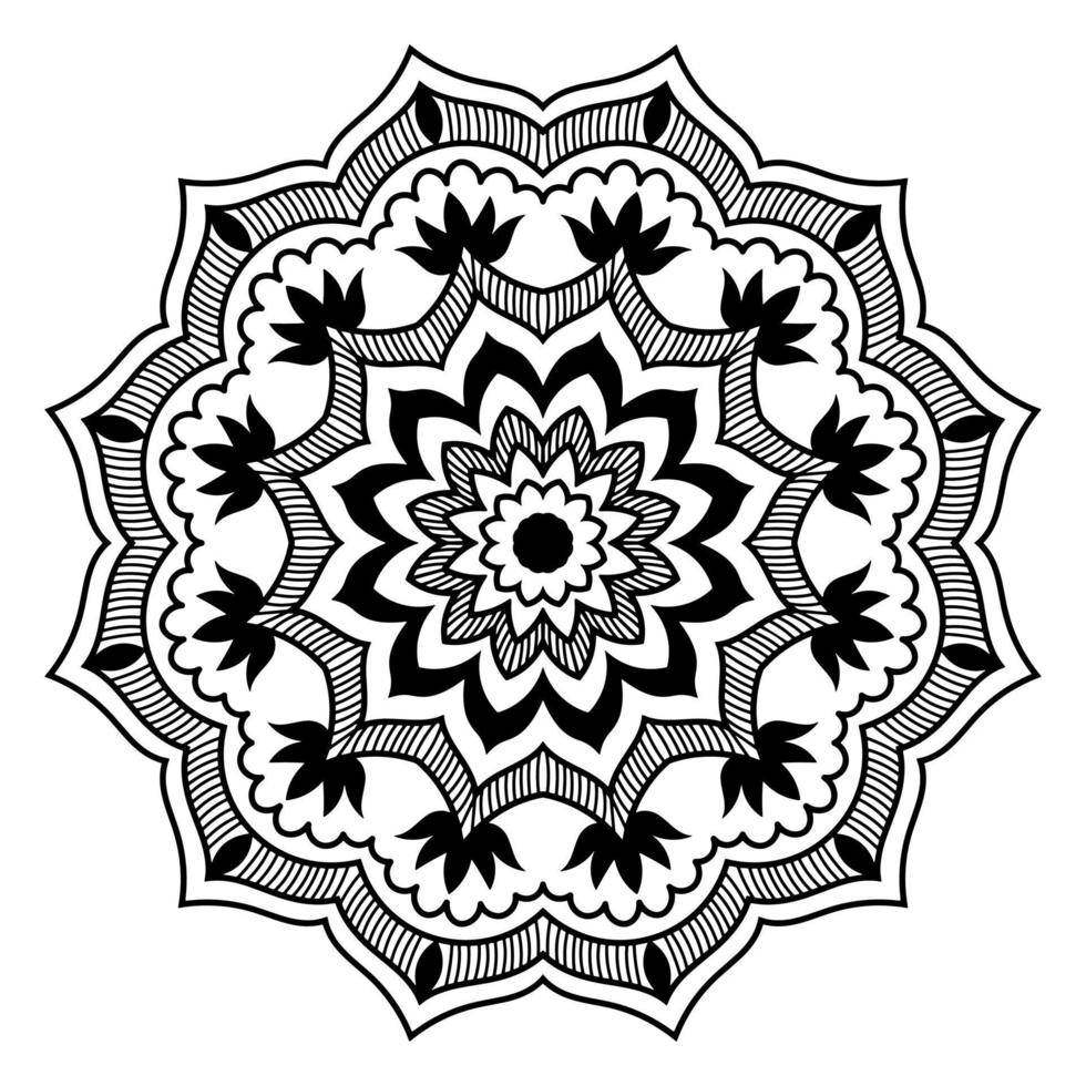 Mandala Vektor gestalten