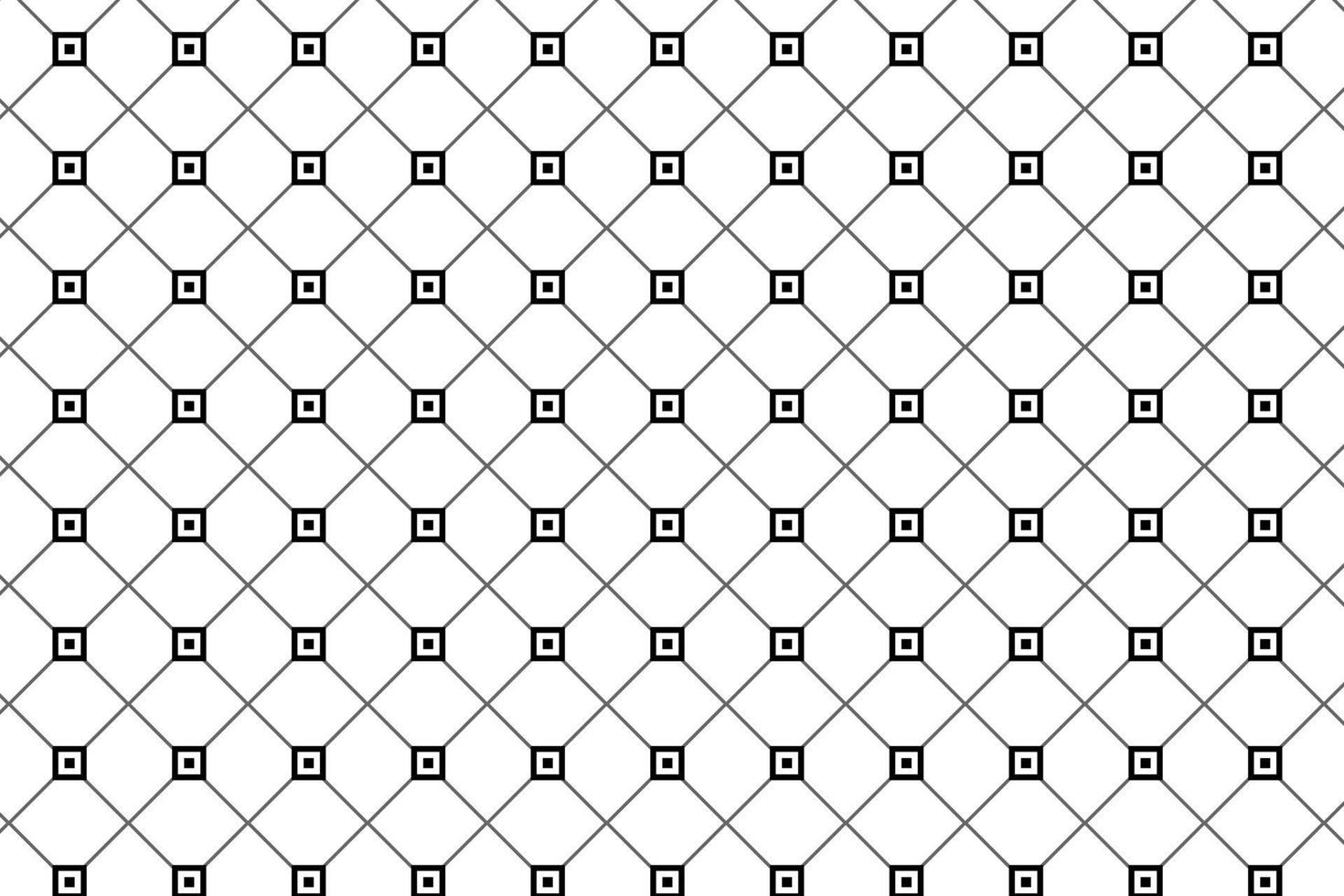 abstrakt nahtlos geometrisch schwarz Vektor Muster.