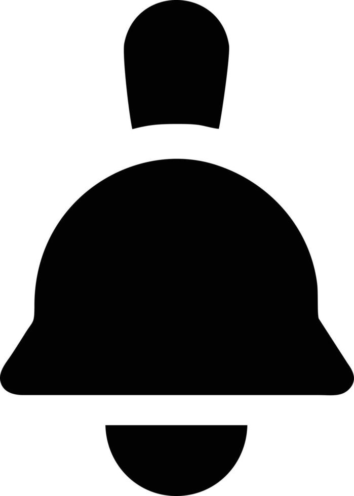 Glocke Benachrichtigung Symbol Symbol Vektor Bild. Illustration von das Alarm warnen Symbol im eps 10