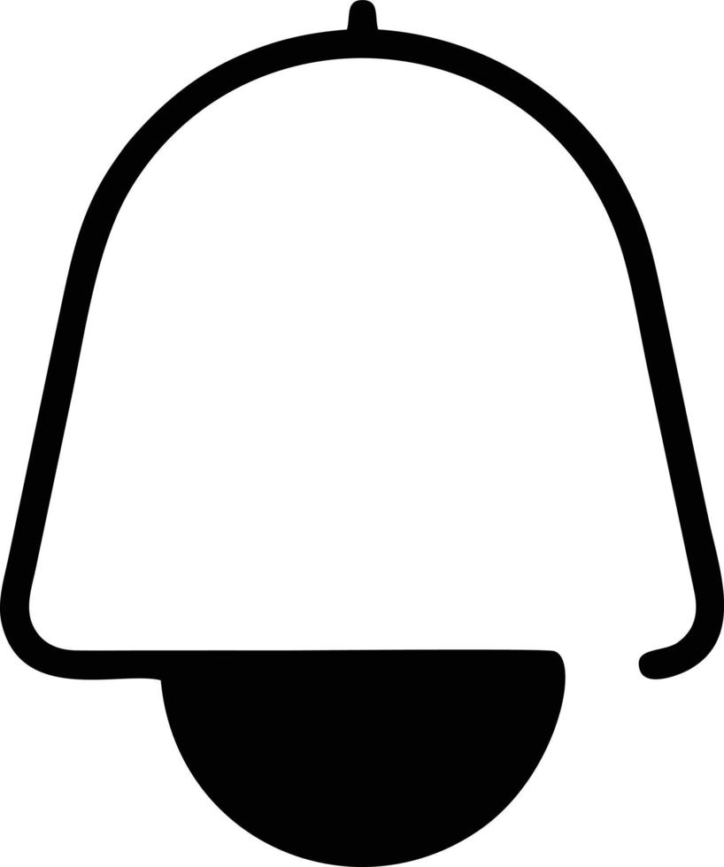 Glocke Benachrichtigung Symbol Symbol Vektor Bild. Illustration von das Alarm warnen Symbol im eps 10