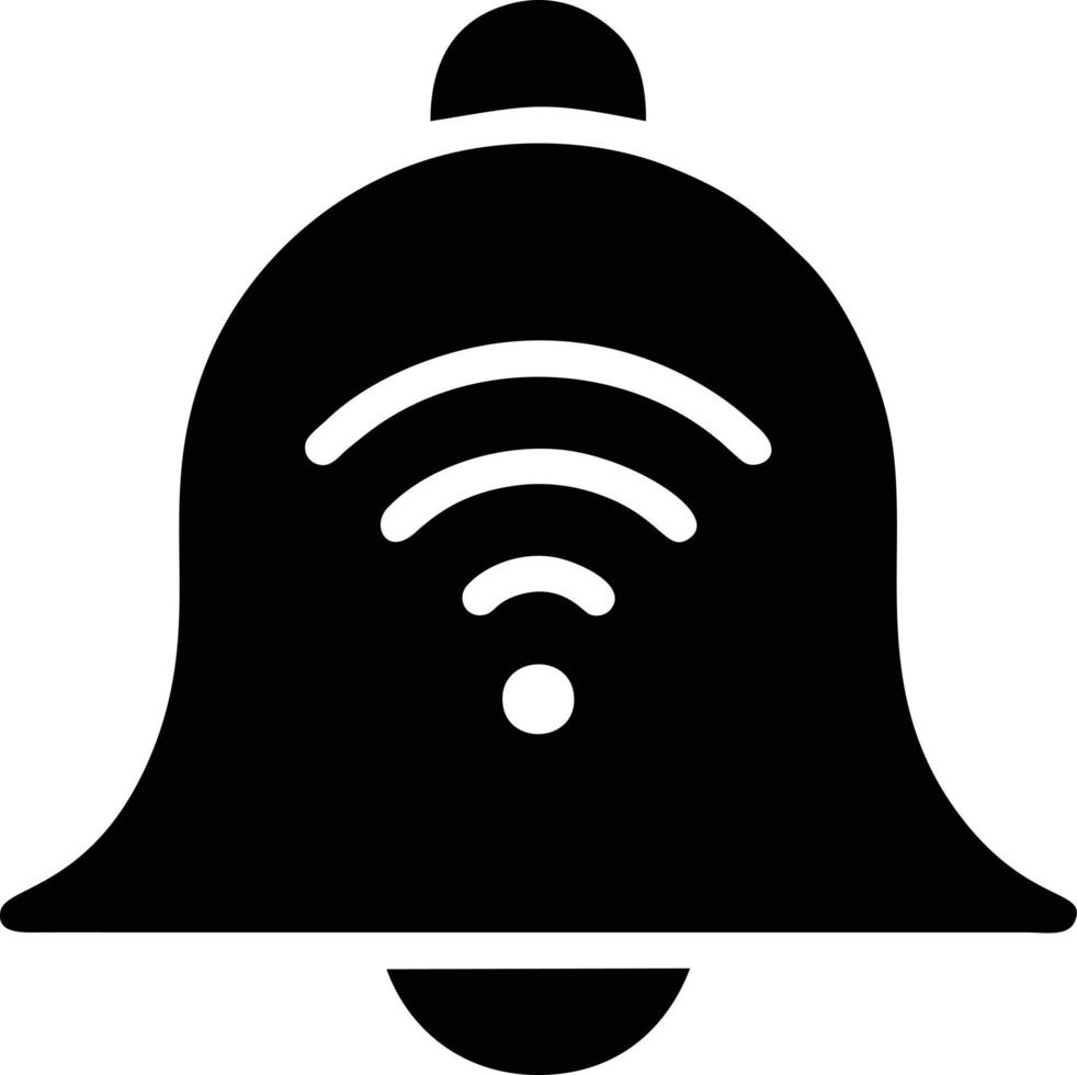 Glocke Benachrichtigung Symbol Symbol Vektor Bild. Illustration von das Alarm warnen Symbol im eps 10