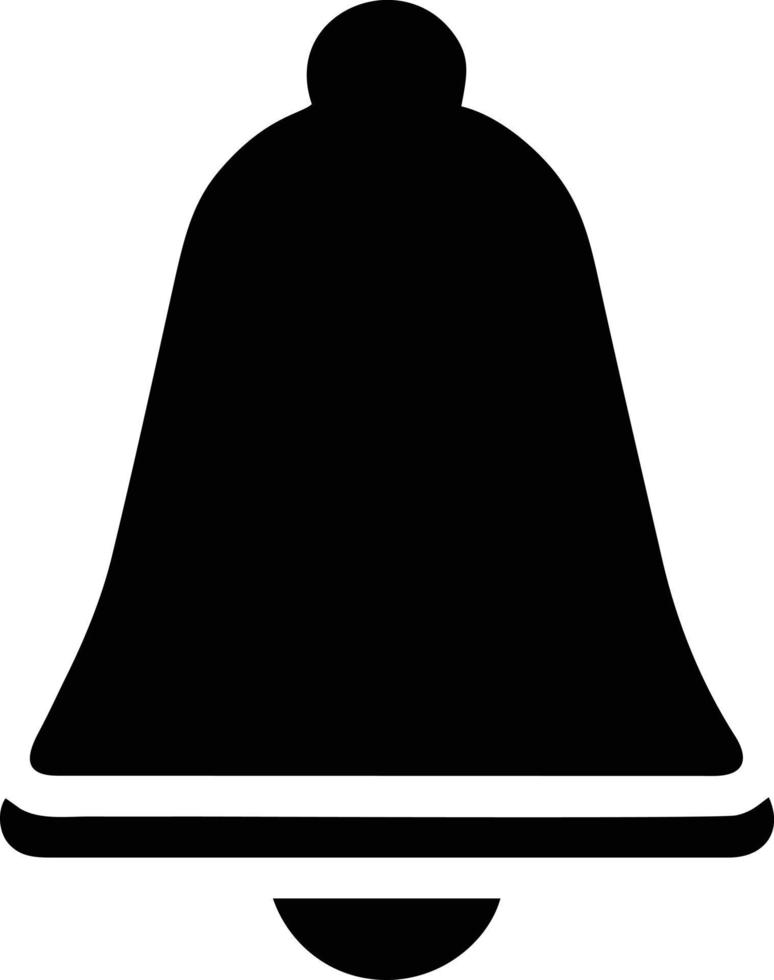 Glocke Benachrichtigung Symbol Symbol Vektor Bild. Illustration von das Alarm warnen Symbol im eps 10