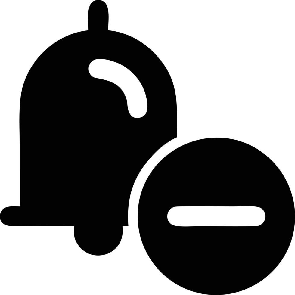 Glocke Benachrichtigung Symbol Symbol Vektor Bild. Illustration von das Alarm warnen Symbol im eps 10