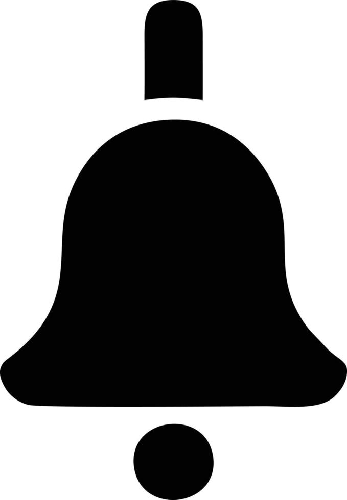 Glocke Benachrichtigung Symbol Symbol Vektor Bild. Illustration von das Alarm warnen Symbol im eps 10