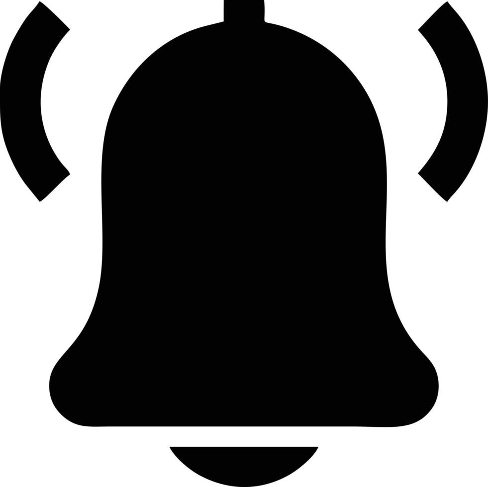 Glocke Benachrichtigung Symbol Symbol Vektor Bild. Illustration von das Alarm warnen Symbol im eps 10