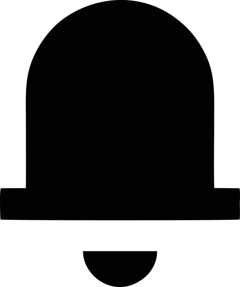 Glocke Benachrichtigung Symbol Symbol Vektor Bild. Illustration von das Alarm warnen Symbol im eps 10