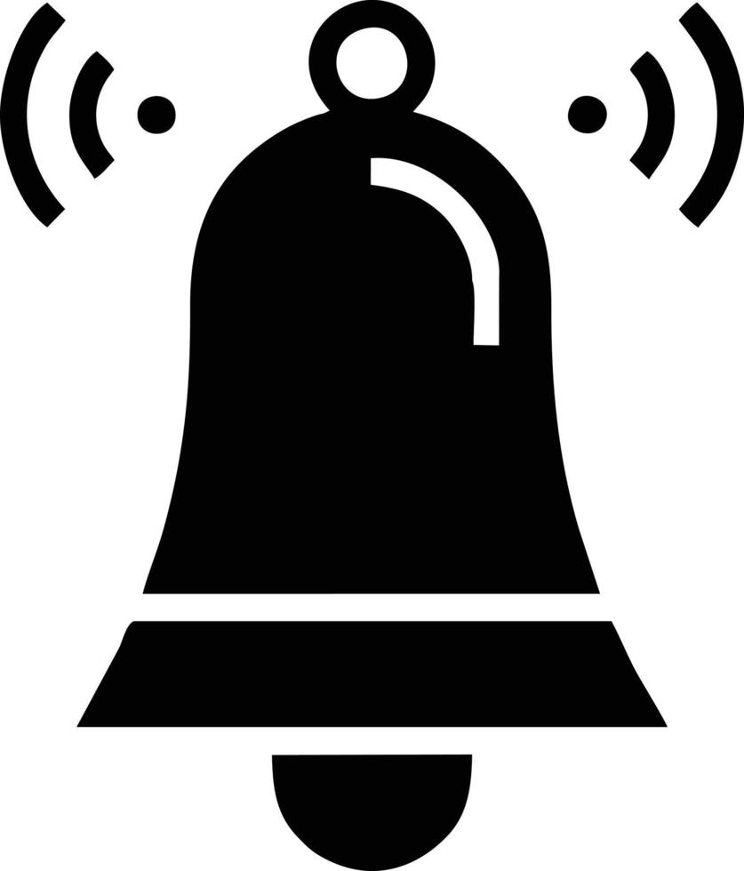 Glocke Benachrichtigung Symbol Symbol Vektor Bild. Illustration von das Alarm warnen Symbol im eps 10