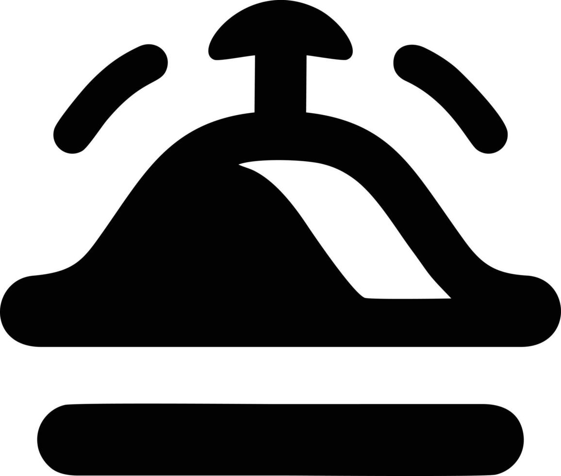 Glocke Benachrichtigung Symbol Symbol Vektor Bild. Illustration von das Alarm warnen Symbol im eps 10