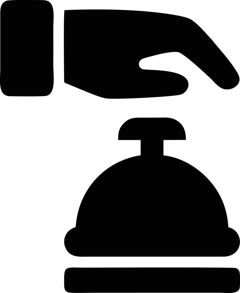 Glocke Benachrichtigung Symbol Symbol Vektor Bild. Illustration von das Alarm warnen Symbol im eps 10