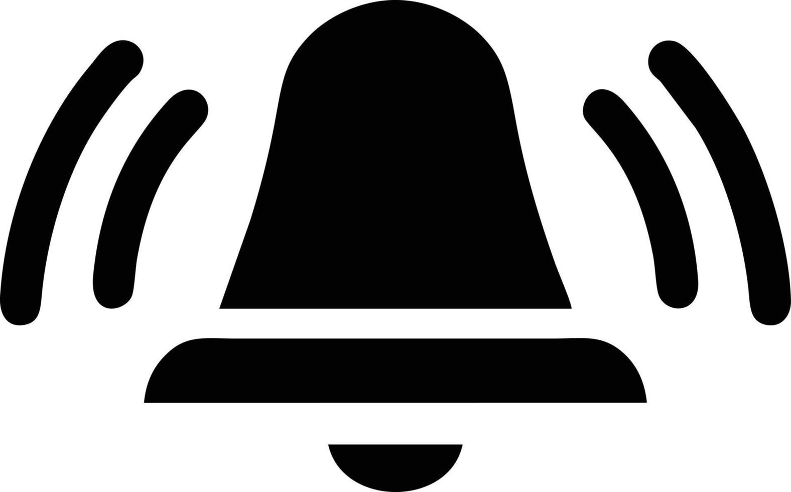 Glocke Benachrichtigung Symbol Symbol Vektor Bild. Illustration von das Alarm warnen Symbol im eps 10