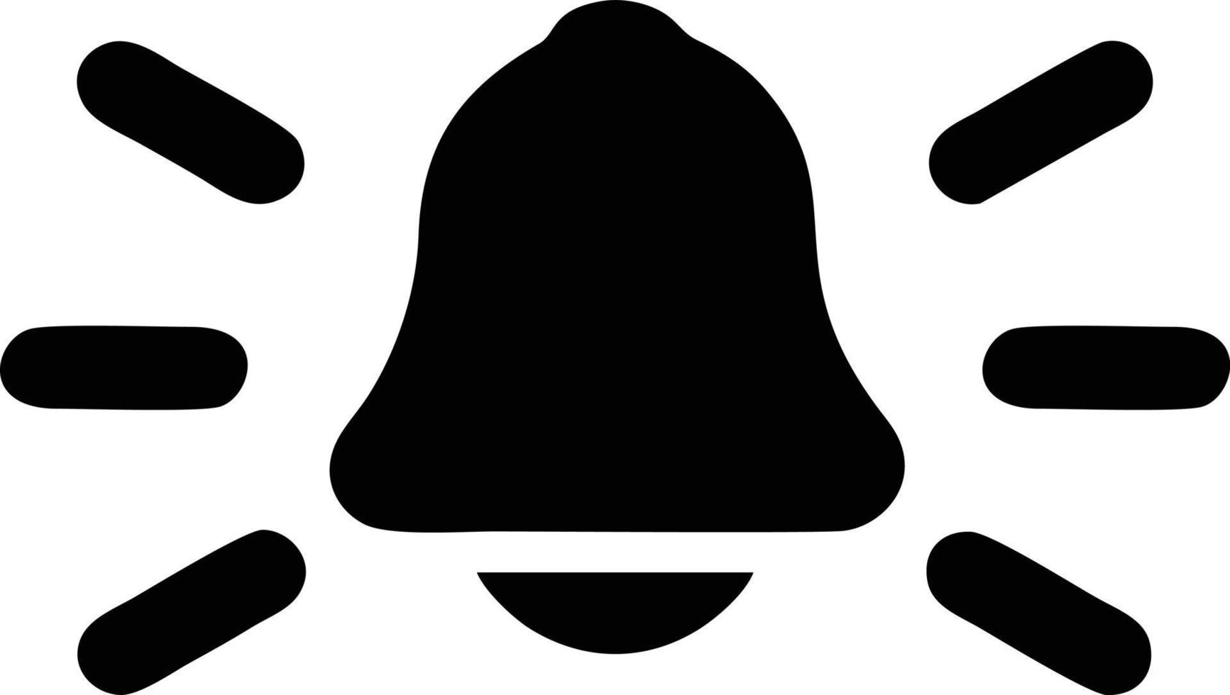 Glocke Benachrichtigung Symbol Symbol Vektor Bild. Illustration von das Alarm warnen Symbol im eps 10