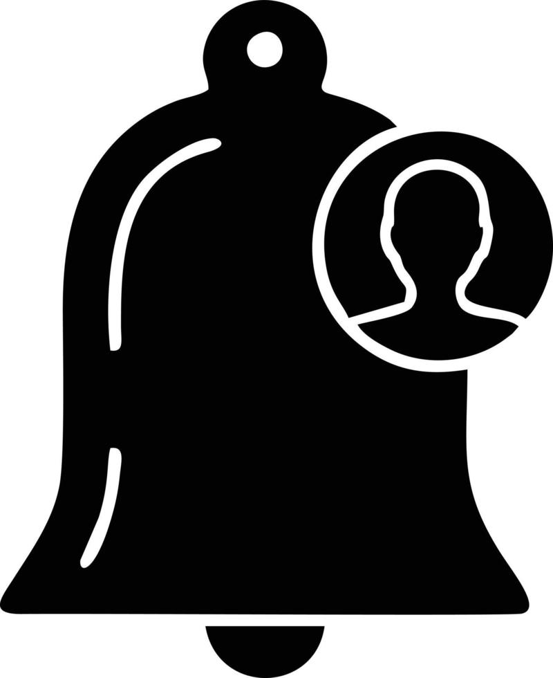 Glocke Benachrichtigung Symbol Symbol Vektor Bild. Illustration von das Alarm warnen Symbol im eps 10