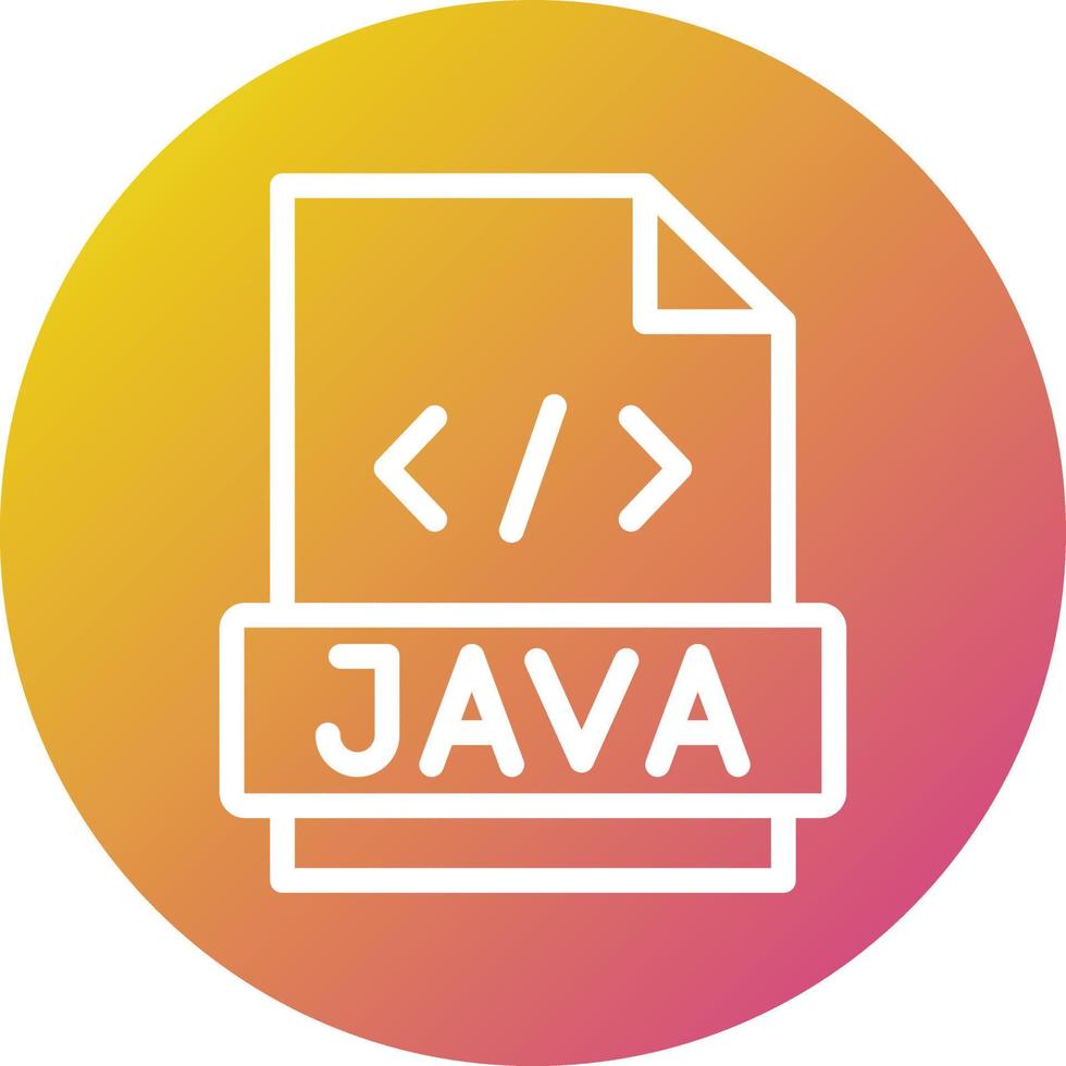 Java-Vektor-Icon-Design-Illustration vektor