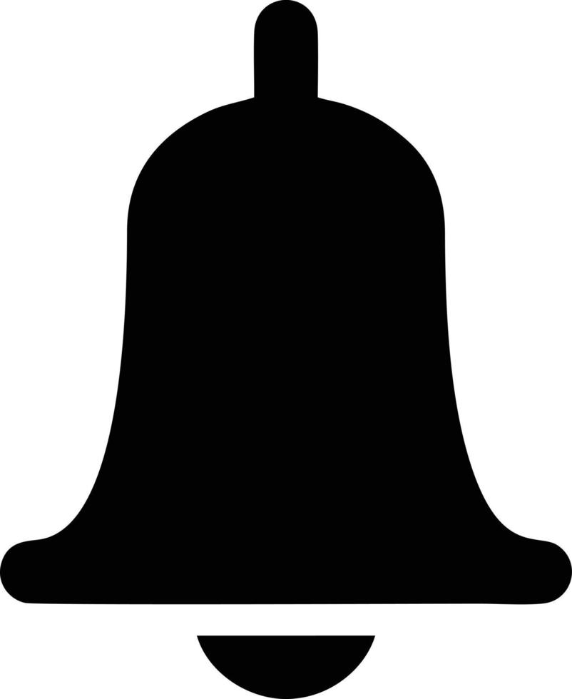 Glocke Benachrichtigung Symbol Symbol Vektor Bild. Illustration von das Alarm warnen Symbol im eps 10