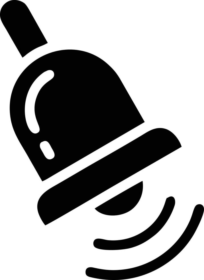 Glocke Benachrichtigung Symbol Symbol Vektor Bild. Illustration von das Alarm warnen Symbol im eps 10