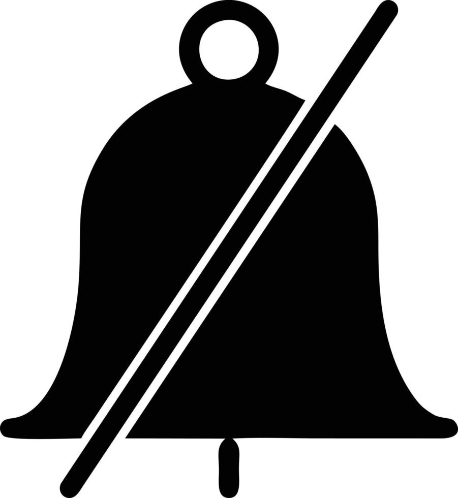 Glocke Benachrichtigung Symbol Symbol Vektor Bild. Illustration von das Alarm warnen Symbol im eps 10