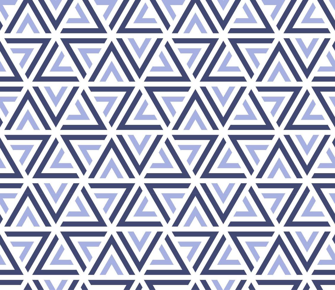 en sömlös mönster med trianglar vektor