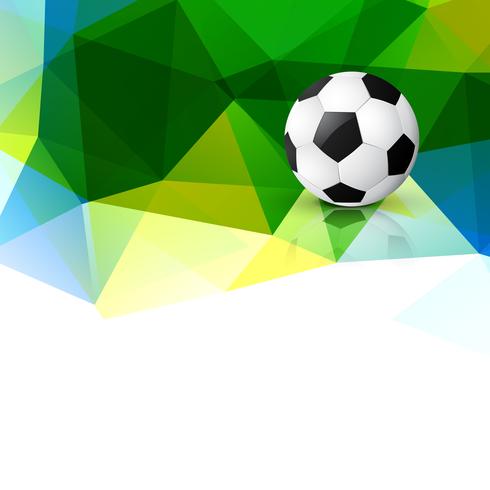 Fußball-Design-Hintergrund vektor