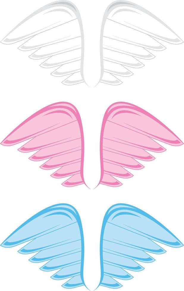 Engel Flügel Illustration vektor