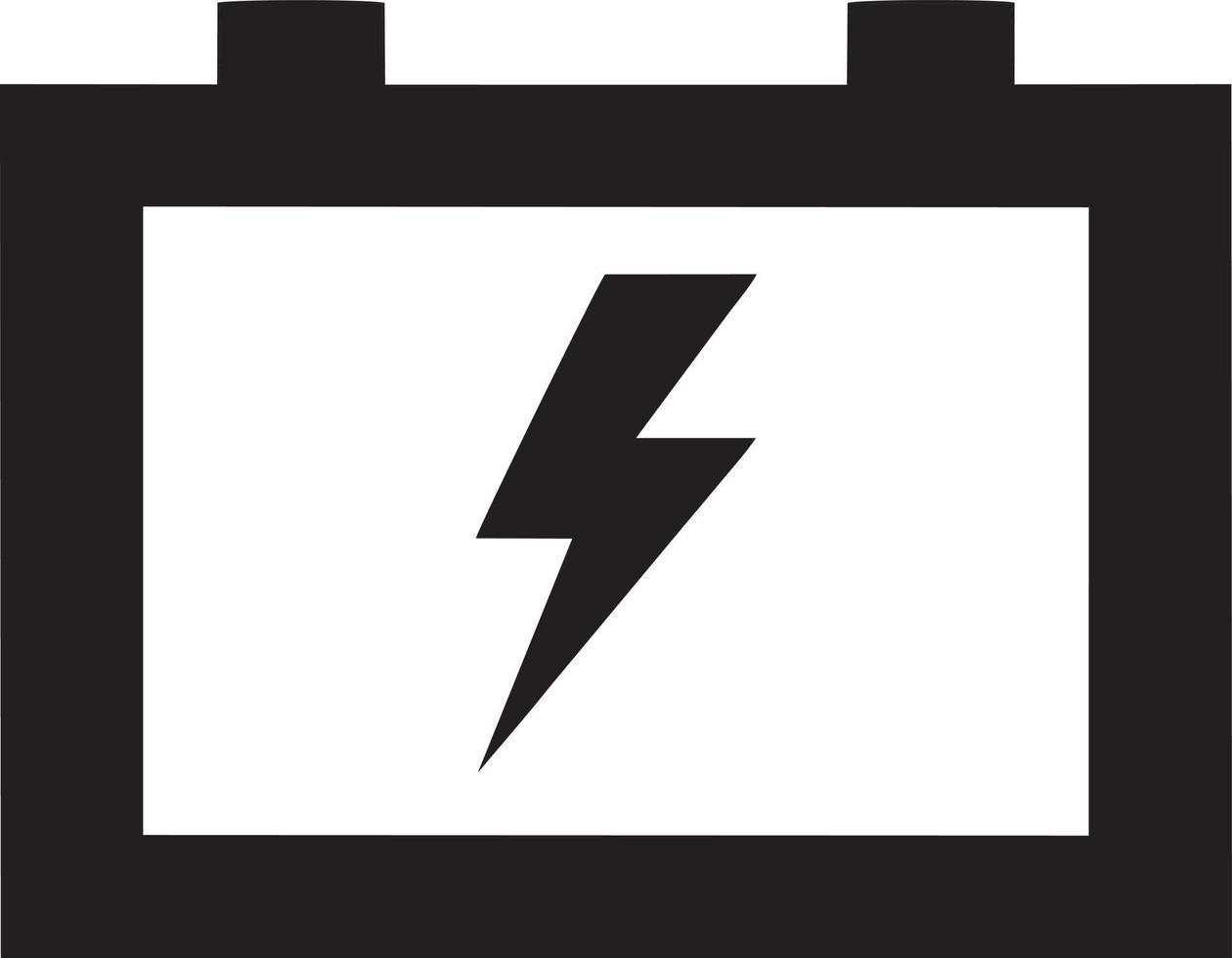 Batterie Energie Symbol Symbol Vektor Bild. Illustration von das Batterien aufladen elektrisch Symbol Design Bild. eps 10