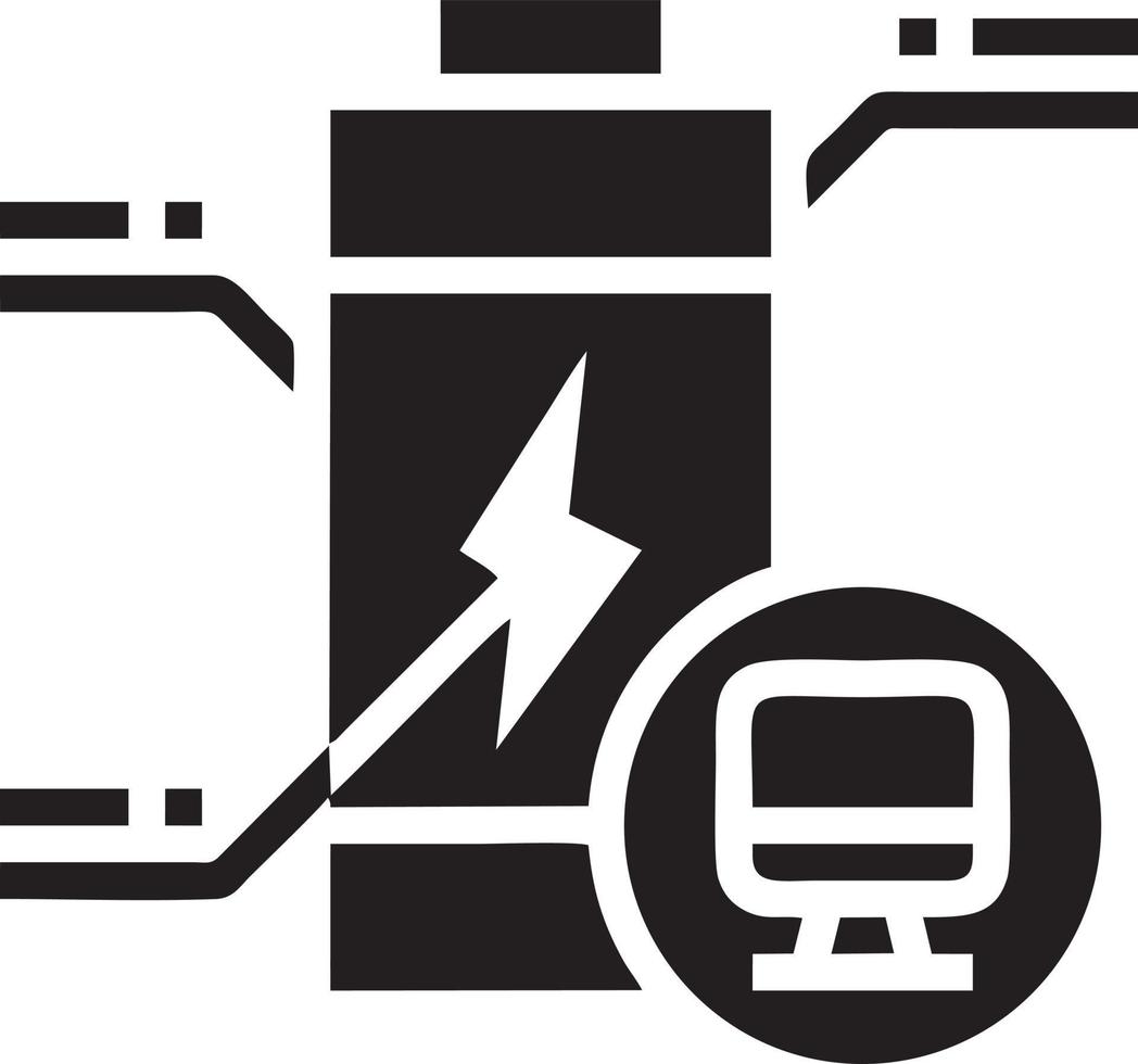 Batterie Energie Symbol Symbol Vektor Bild. Illustration von das Batterien aufladen elektrisch Symbol Design Bild. eps 10