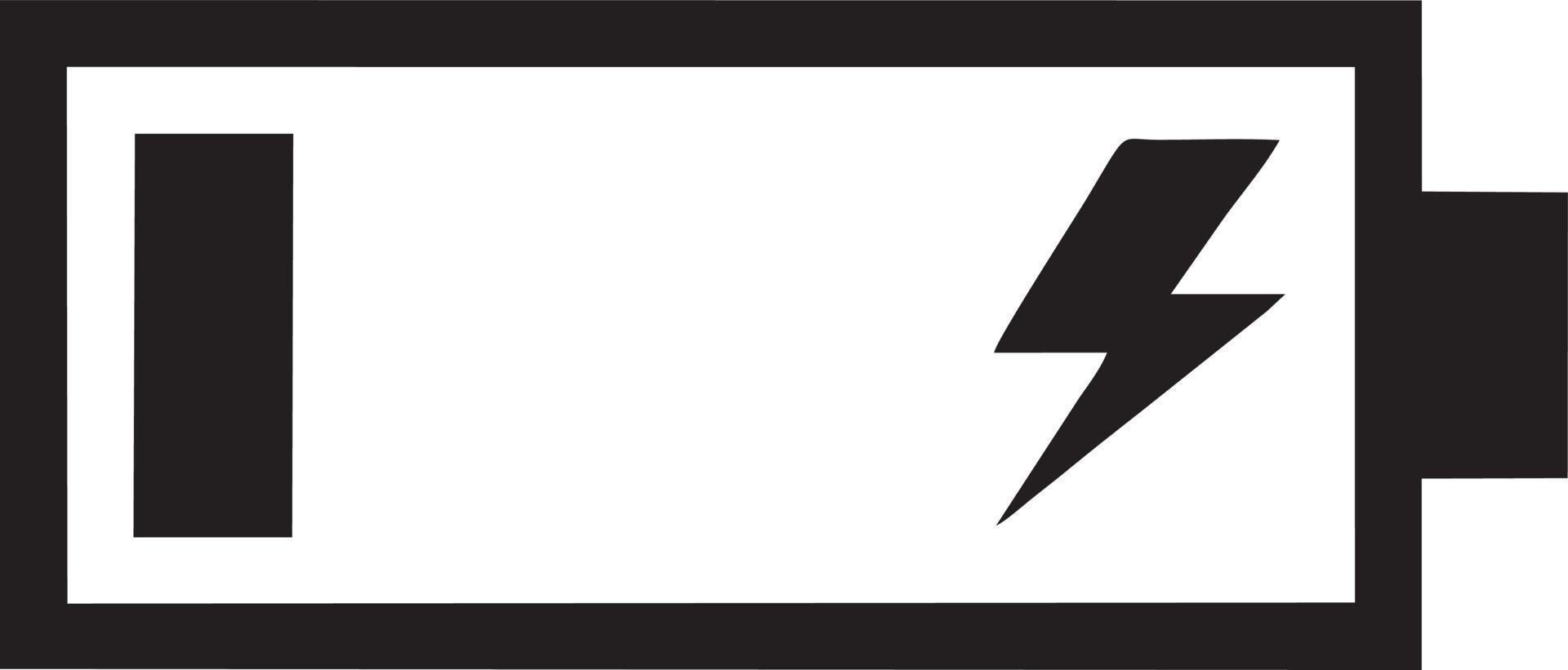 Batterie Energie Symbol Symbol Vektor Bild. Illustration von das Batterien aufladen elektrisch Symbol Design Bild. eps 10