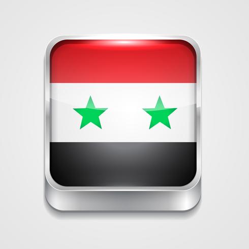 Flagge Syriens vektor
