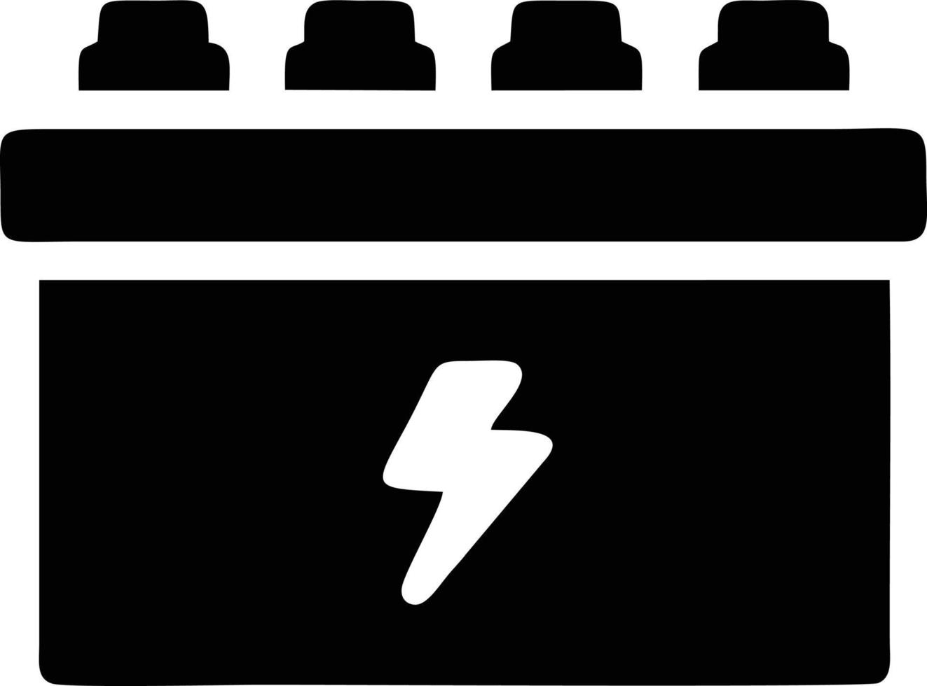 Batterie Energie Symbol Symbol Vektor Bild. Illustration von das Batterien aufladen elektrisch Symbol Design Bild. eps 10