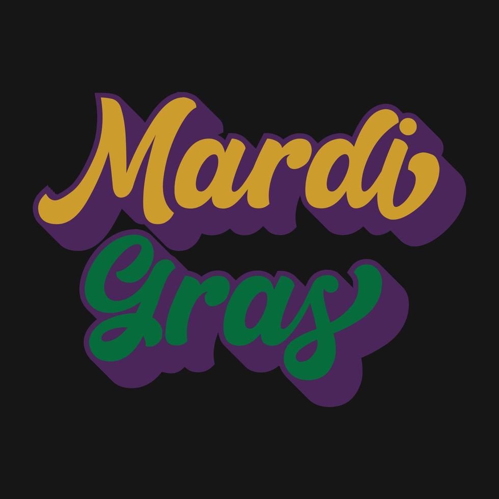 mardi gras vektor t-shirt design