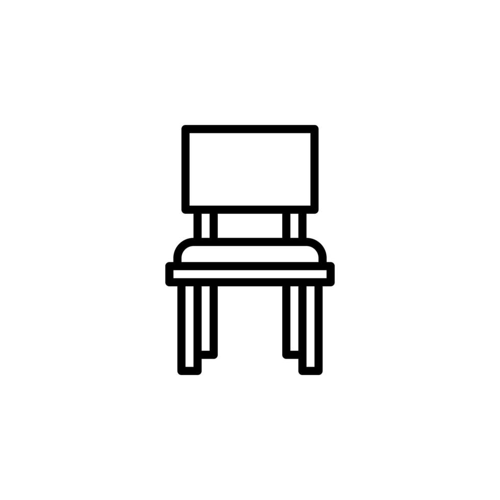 stol ikon vektor